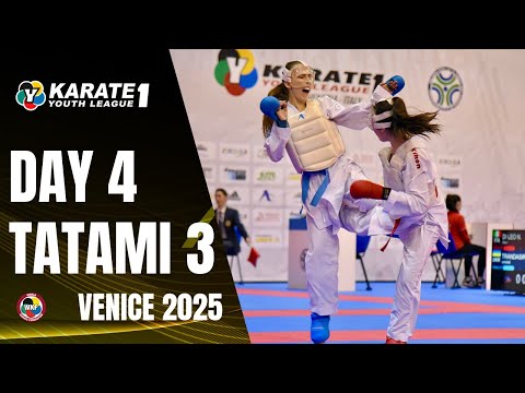 2025 Karate 1-Youth League Venice | Sunday - Tatami 3 |