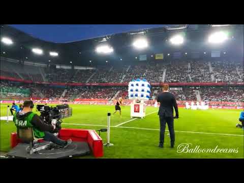 ÖFB Cup Finale 8.5.2018 - Pokal-Enthüllung - Balloondreams