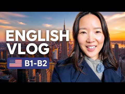 紐約的一天 🇺🇸 | 給初學者的慢速英語 Vlog (A Day in New York 🇺🇸 | Slow English Vlog for Beginner English Learners)