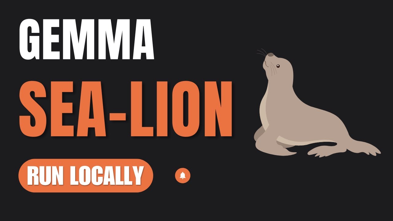 Gemma SEA-LION: South-East Asian Language Model of High Quality: Run Locally