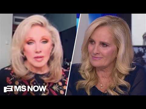 ‘I’ve gotten my news from you every weekend’: Morgan Fairchild sends thanks to Alex Witt
