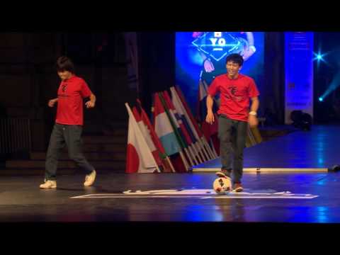 Super Ball 2016 Final - Double routine - Yo (JAP) & Kazane (JAP)