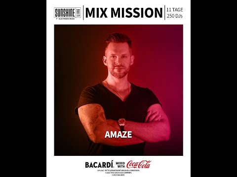 AMAZE live DJ-Set @ Sunshine Live Mix Mission 2025 | Melodic Techno - BassHouse - Mainstage