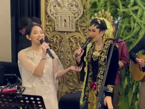 Juwita - Chrisye di resepsi pernikahan Ajeng-Gilang 21 Oktober 2023