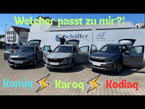 Welcher SUV passt zu mir?! Skoda Kamiq vs Karoq vs Kodiaq Modelljahr 2024