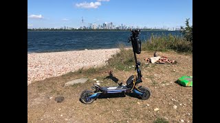 Apollo Pro 52V - Ride to Thompson Park Trail in Toronto