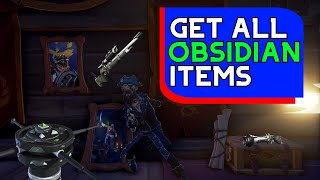 How To Unlock All Obsidian Items | Sea of Thieves 2022