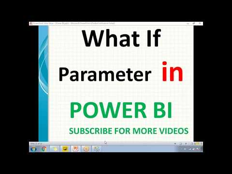 What IF Parameter in Power BI
