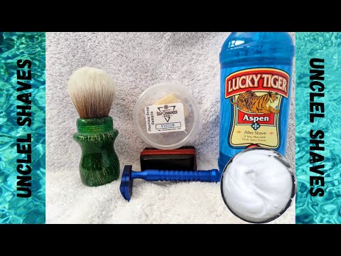 Sample Sunday | Soap Commander - VISION | Fuko Brushworks "Emerald Fireworks" | RazoRock Hawk V2