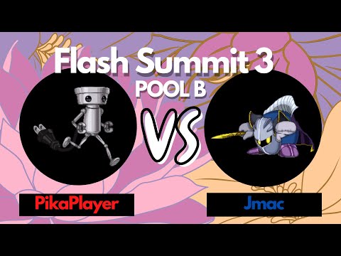 Flash Summit 3: Pool B - PikaPlayer (Chibi-Robo) vs Jmac (Meta Knight)