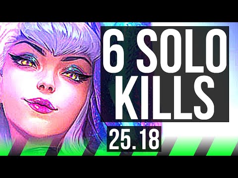 EVELYNN vs TRUNDLE (JGL) | Legendary, 6 solo kills, 16/3/4, 500+ games | EUW Master | 25.18