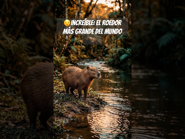 Vídeo relacionado con Lindo Kawaii Capibara Amante Roedor Animal Niños Camiseta