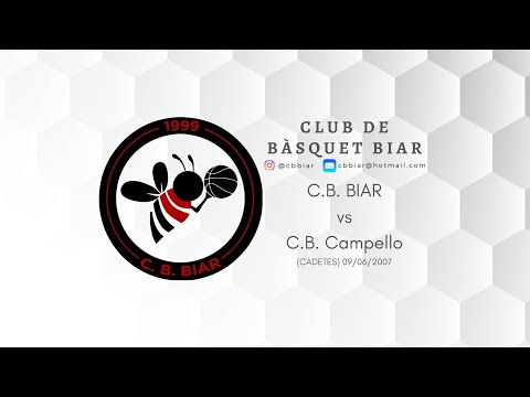 C.B. BIAR 70 - 75 C.B. Campello Casino (CADETES) - 09/06/2007