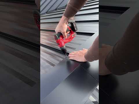 Standing Seam Ridge Cap Best Install