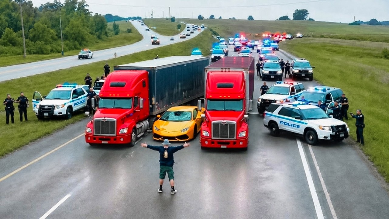 Wenn Trucker dem Straßenwahnsinn Einhalt gebieten