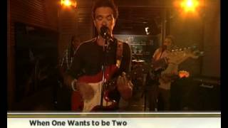 Brendan Adams performs When One wants to be Two