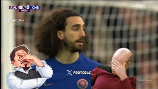 Marc Cucurella own Goal, AstonVilla vs Chelsea (1-0) Goals and Extended Highlights