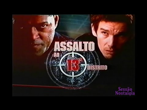 Chamada Do Filme Assalto a 13 Distrito Em Tela Máxima Rede Record