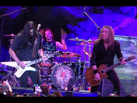 SLAUGHTER  5/5/23 "Fly to the Angels/Up All Night/Won't Get Fooled Again" Uncasville, CT 4K