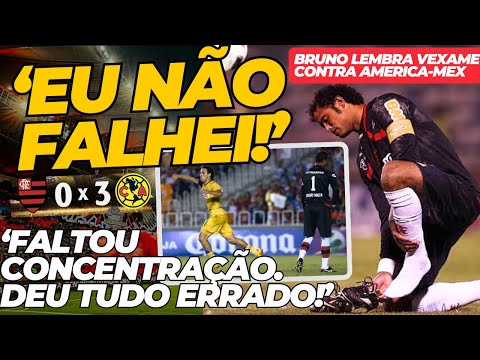 Flamengo 0x3 América-Mex: “Não falhei!” afirma goleiro Bruno, sobre os 3 gols de Cabañas em vexame