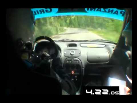 Cameracar 1° Rally ronde del Monteregio 2011 Grilli F.-Panzani L. Rover Mg 105 Zr Gr. N