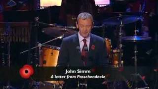 John Simm at the Festival of Remembrance