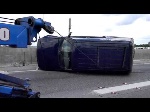 Reverse Rollover on Loop 1604 at La Cantera