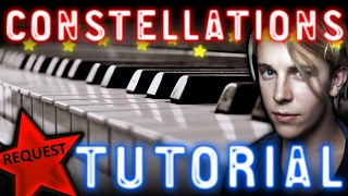 TOM ODELL - Constellations - PIANO TUTORIAL Video (Learn Online Piano Lessons)