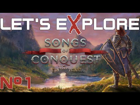 Let's eXplore Songs of Conquest Early Access - HOMM Homage in GORGEOUS Pixel Art - Episode #1
