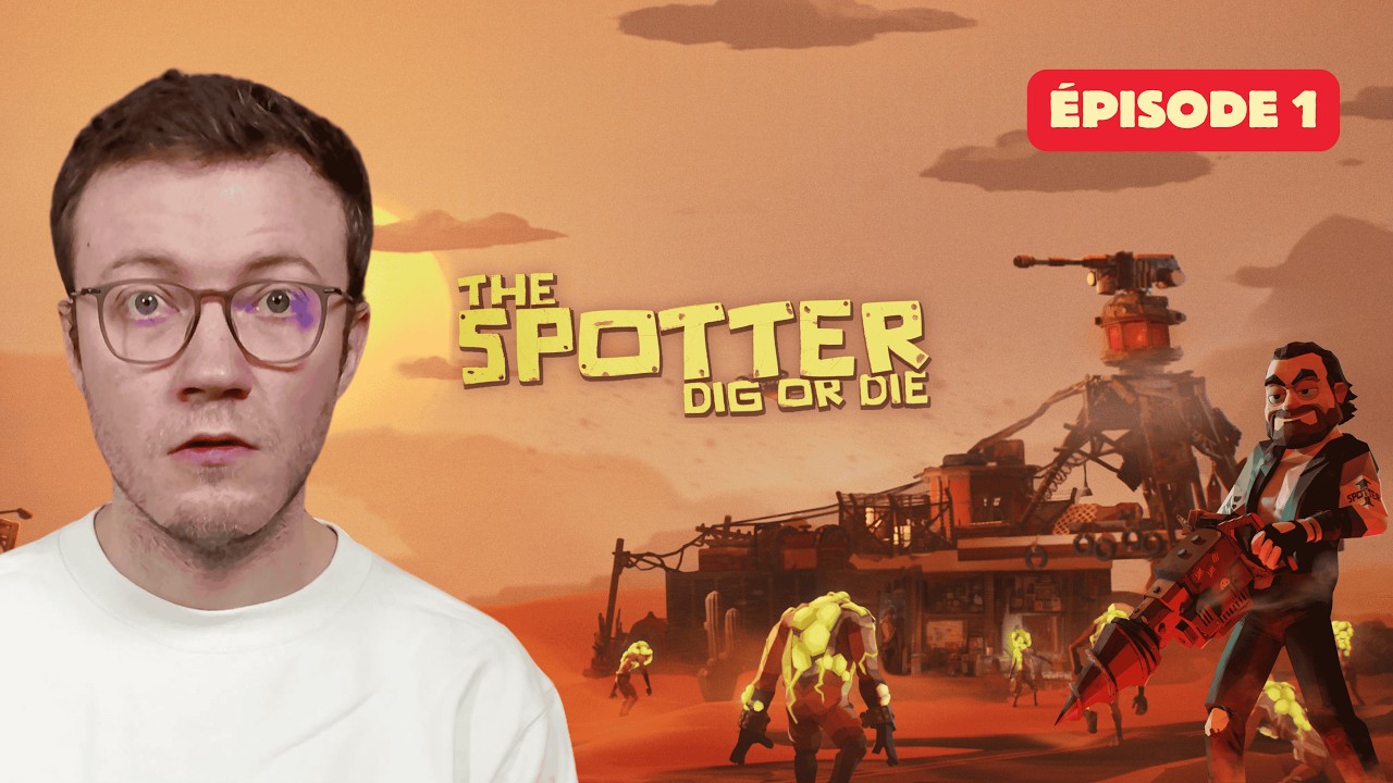The Spotter: Dig or Die — The Spotter: Dig or Die : Creuser le jour et défendre sa base la nuit contre les mutants ! EP1