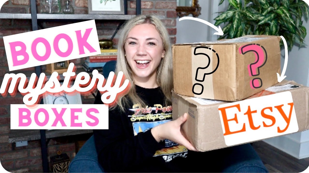 Fiction Book Mystery Boxes! 20 Pounds of Books for $40! Neverland Books/Etsy Book Mystery Box