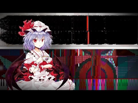 Black Score: Touhou 6 - Septette for the Dead Princess | 26.7 Million Notes! | Black MIDI
