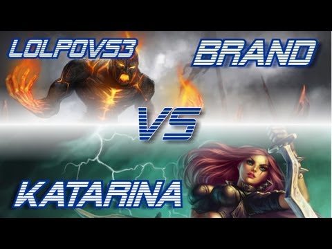 ► LoLPoV - Brand vs Katarina [Mid] (League of Legends Live Commentary)