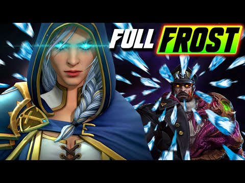 Full FROST BUILD Jaina hits like a TRUCK! - HotS - Grubby