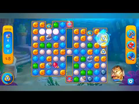 фишдом 2022 # 10634 уровень - прохождение без бустеров # Fishdom,  10634  level - no Boosters.