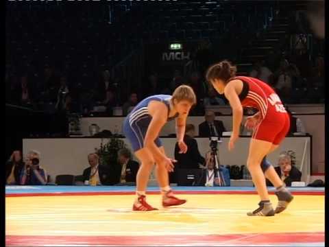 WC-2009 / Sona Ahmadli (AZE) - Alena Filipava (BLR) FW 55 kg 1/8 final