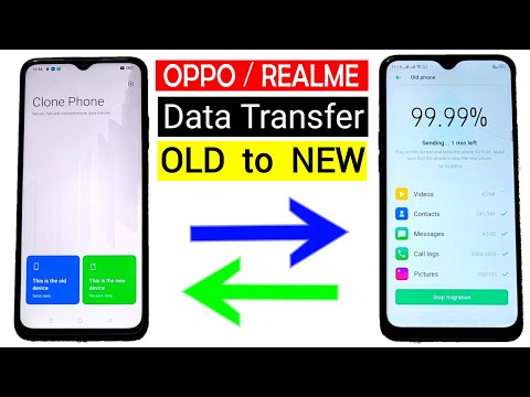 OPPO/REALME Data Transfer :- Old Phone to New Phone | Apps,Photos,Videos, Contacts etc..