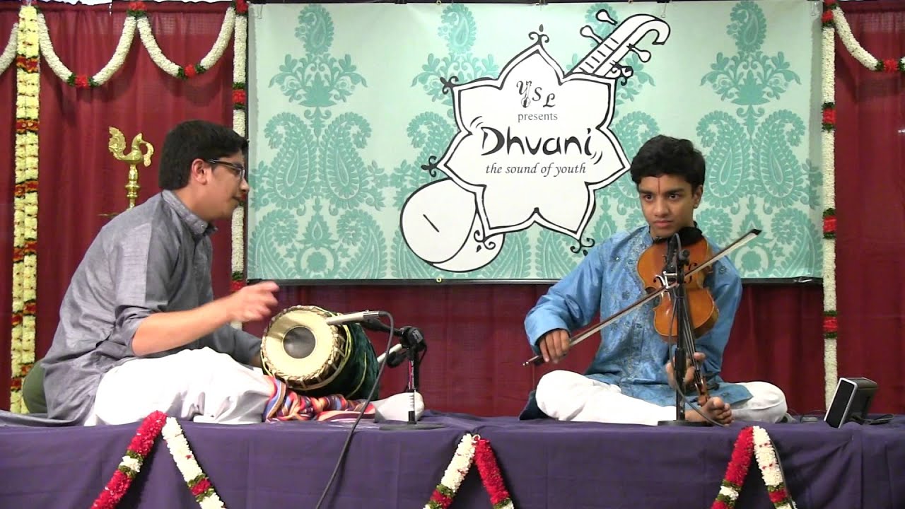 Yuva Sangeetha Lahari Presents "Dhvani" 2015--Kamalakiran Vinjamuri on Violin