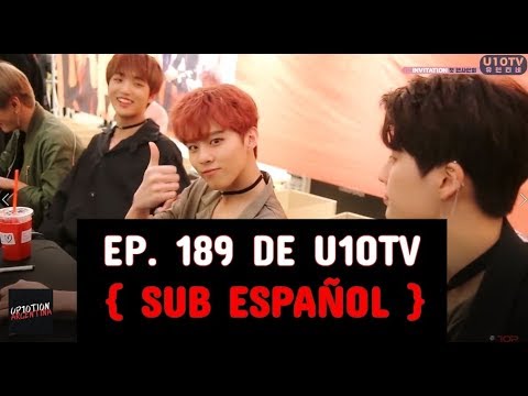 { Sub español } U10TV ep189 - INVITATION ❤ Te invitaré a la primera firma de fans~