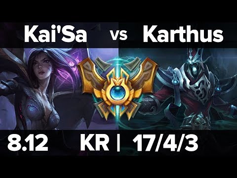 07. Deft - Kaisa vs Karthus Mid - KR Challenger 8.12