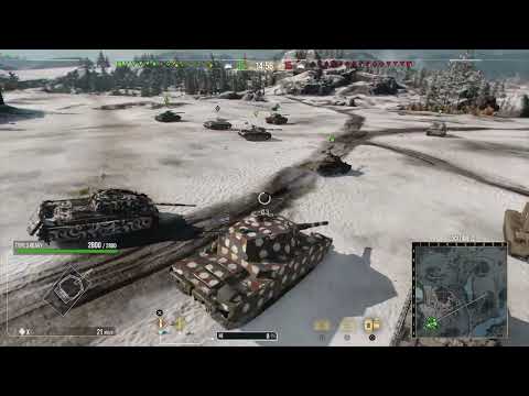 World of Tanks Console PS5 -- Type 5 Mastery and Top gun on Artic Region map