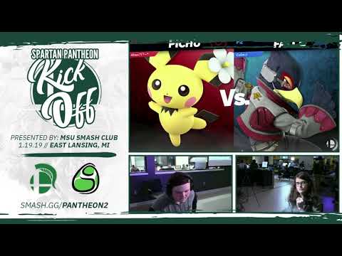 MSU Kick Off: bread (Pichu) vs Colm (Falco)