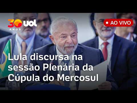 Lula discursa na sessão plenária da 68ª Cúpula de Presidentes do Mercosul; acompanhe ao vivo