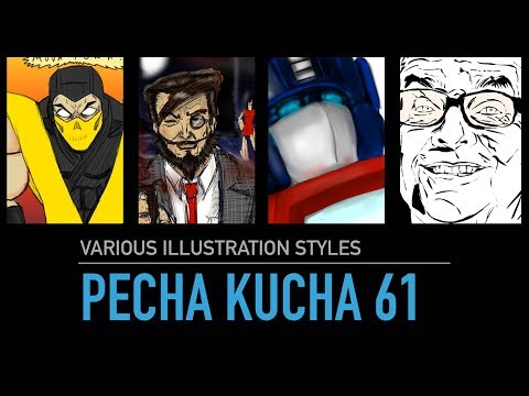Pecha Kucha 61: Various Inking Styles