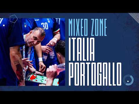 Play #azzurridentro | MIXED ZONE 🇮🇹x🇵🇹 | Hanning