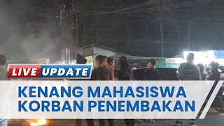 Update Demo Usut Tuntas Kasus Terbunuhnya Randy-Yusuf: Mahasiswa UHO Kendari di Pertigaan Kampus