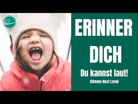 Schluss mit leise sprechen | So bist du sofort laut