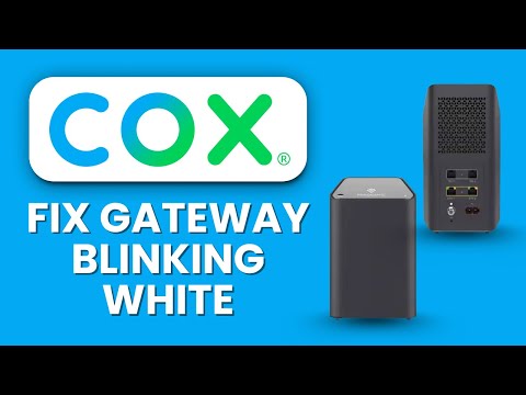 Cox Panoramic Wifi Blinking White Light
