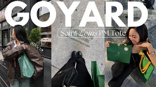 GOYARD SAINT LOUIS PM TOTE | Honest Unboxing Review, Current Prices, + How to Wear!!!