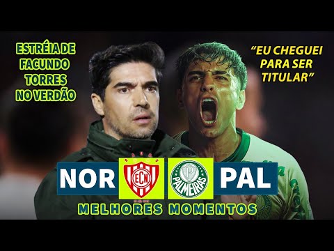 Noroeste 1 x 1 Palmeiras - Melhores momentos (COMPLETO) | Paulistão 2025